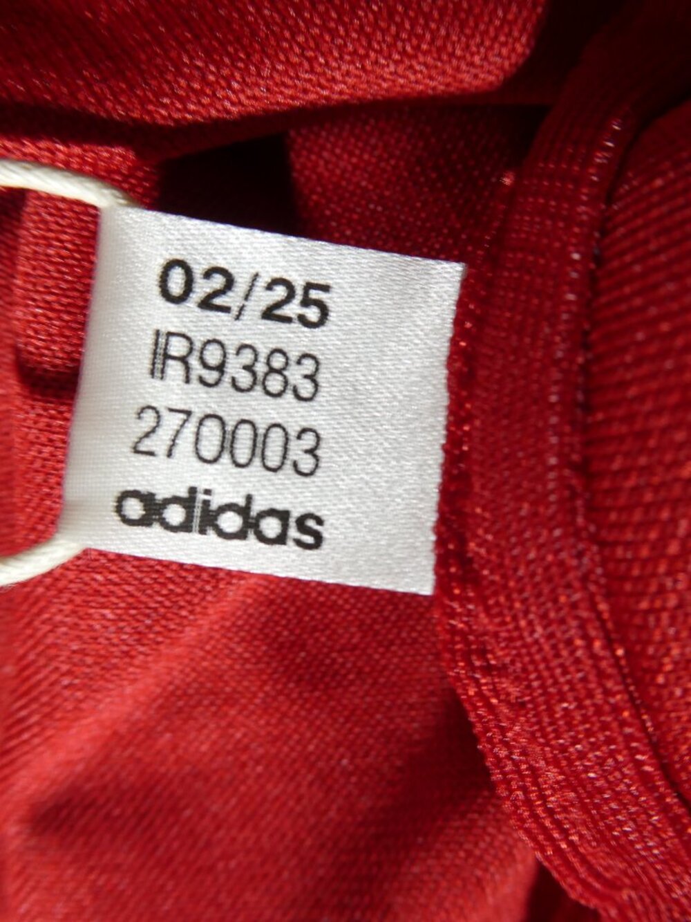 Adidas Womens Team Power Red Two Piece Tracksuit Jacket IR9383 2XL Pants IV7255 - Picture 7 of 15